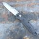 Benchmade Osborne Carbon Fiber Scales 3.4" Stonewashed S90V Blade Folding Knife